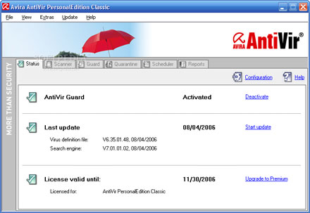 AntiVir Personal Edition
