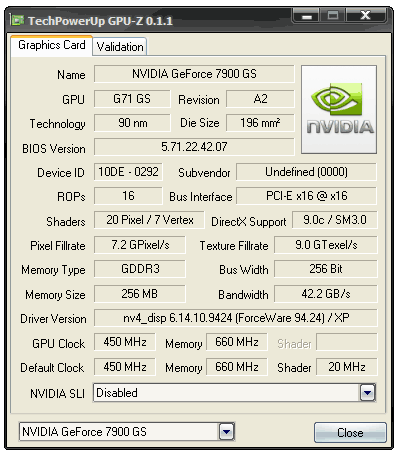 GPU-Z screenshot
