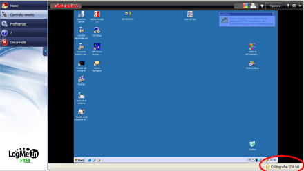 logmein accesso remoto screenshot