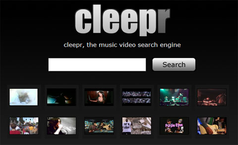 motore di ricerca di video musicali